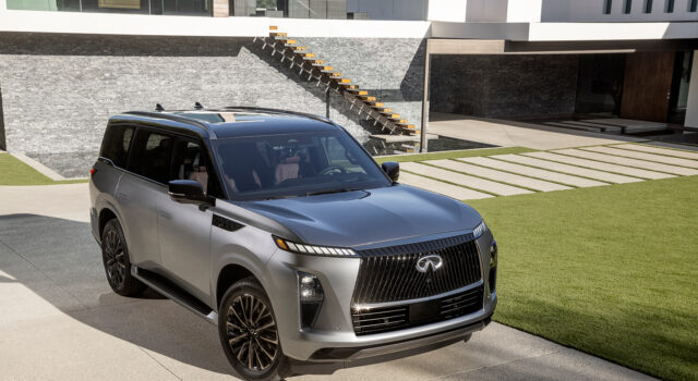 El nuevo SUV de lujo INFINITI QX80 se reinventa totalmente para el 2025