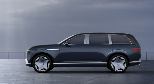 Neolun Concept y GV60 Magma Concept iluminan el Genesis House New York