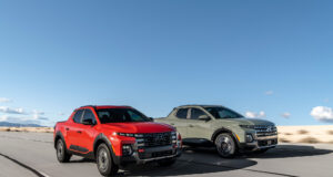 El Hyundai Santa Cruz 2025 también hace su debut mundial en el Salón de Nueva York