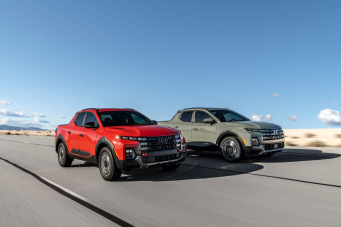 El Hyundai Santa Cruz 2025 también hace su debut mundial en el Salón de Nueva York