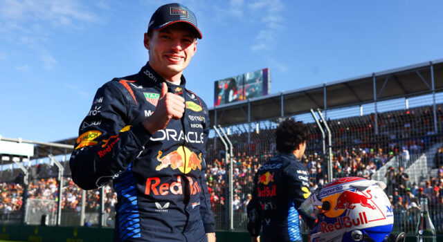 ¿Y quién se llevó la Pole?, Max Verstappen…