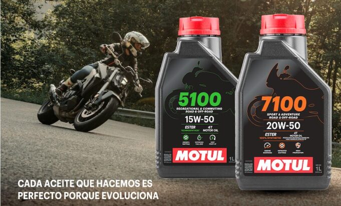 Motul actualiza la formulación y envases de su línea de lubricantes para motos