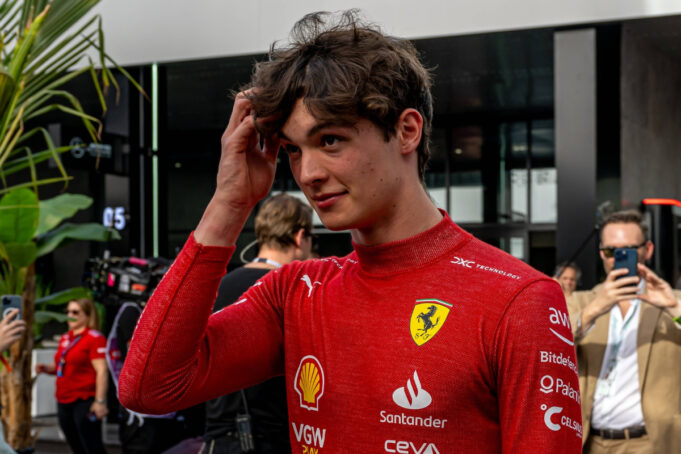 Ollie Bearman | El apoyo de Sainz y Vettel fue la fuerza impulsora detrás de su debut en la F1