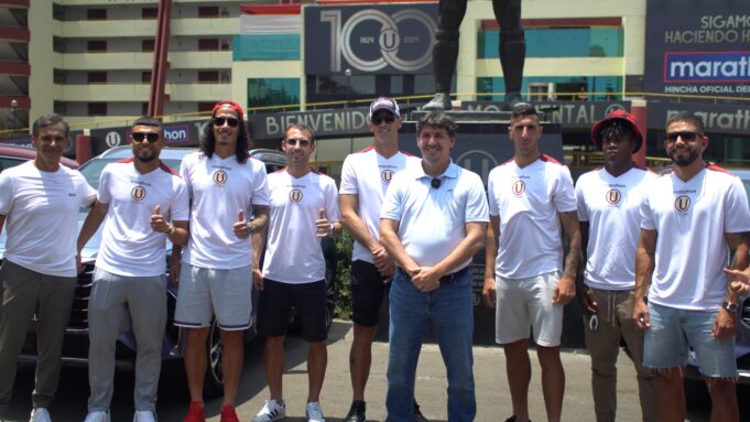 Las camionetas del centenario: Jetour entregó SUV’s al plantel de Universitario de Deportes