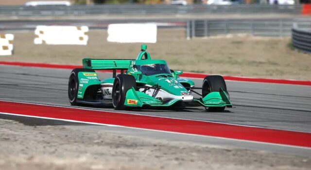 El actual Campeón de IndyCar Alex Palou, lideró las pruebas en Thermal Club