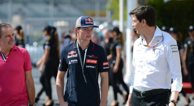 …A Toto Wolff le encantaría tener en Mercedes a Max Verstappen