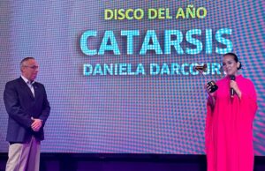 Embajadora de GAC Motor, Daniela Darcourt, brilló en los Premios Luces