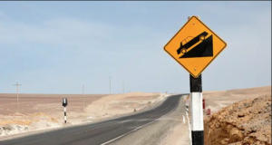 Conocemos las partes de una Carretera y las señales de Tránsito