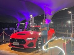 Ford conmemoró los 60 años de Mustang con un desfile histórico en Brasil
