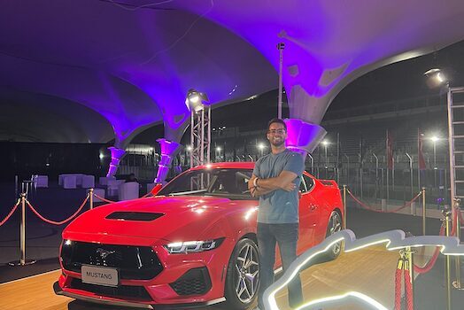 Ford conmemoró los 60 años de Mustang con un desfile histórico en Brasil