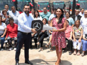 Divemotor entrega flota de 15 buses a la empresa Transportes Chama Unidos