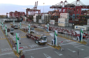 DP World se convierte en la primera terminal portuaria de América Latina en instalar estaciones de carga para su flota de camiones eléctricos