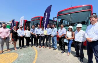 Veinticinco nuevos buses a GNV se suman al transporte público de Lima gracias al Bono Camisea GNV
