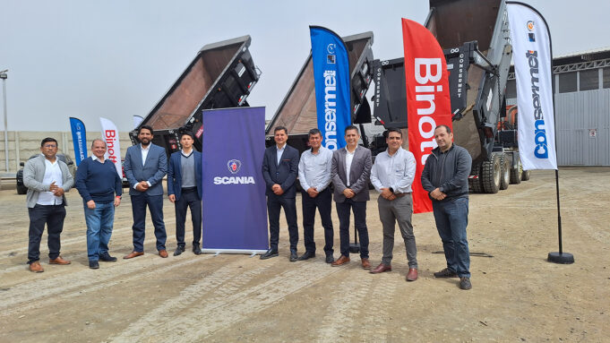 Consermet presenta sus nuevas tolvas para minería de tajo abierto y socavón junto a Scania Perú