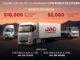 JAC Camiones anuncia el esperado ‘JAC DAYS’ con grandes descuentos y beneficios por mes de aniversario