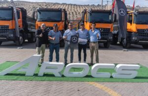 Video | Divemotor hace entrega de 6 camiones Arocs a la empresa Entrevías