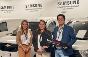 EuroRenting entrega vehículos comerciales Chevrolet N400 a Samsung Electronics Perú para renovar su flota