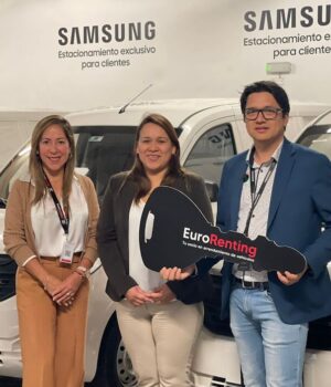 EuroRenting entrega vehículos comerciales Chevrolet N400 a Samsung Electronics Perú para renovar su flota