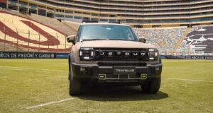 La nueva Traveller T2 visitó el Monumental U a pocos días de la última fecha del apertura