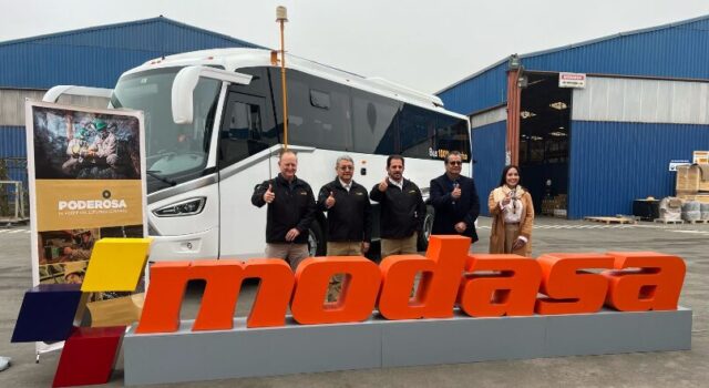 Hito automotriz: Modasa entrega Bus Eléctrico a Compañía Minera Poderosa