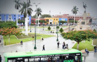 Modasa presenta bus a GNV para Trujillo