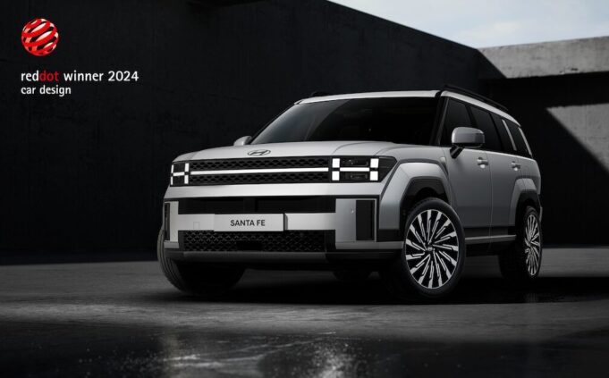 The all-new SANTA FE obtiene el premio Red Dot Design
