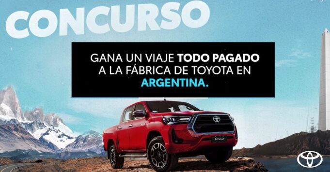 ¿Tienes una Hilux? Cuenta tu historia y gana un viaje a la planta de Toyota en Argentina
