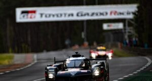 TOYOTA GAZOO Racing probó la pista de Le Mans