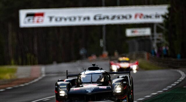 TOYOTA GAZOO Racing probó la pista de Le Mans