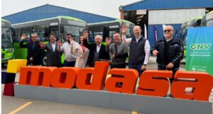Modasa Entrega 60 Buses a GNV al Consorcio Móvil Express