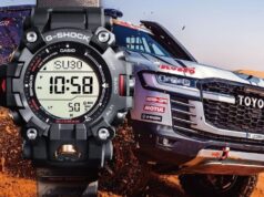 G-SHOCK se une a Toyota Land Cruiser y presentan un reloj inspirado en el Rally Dakar