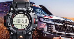 G-SHOCK se une a Toyota Land Cruiser y presentan un reloj inspirado en el Rally Dakar