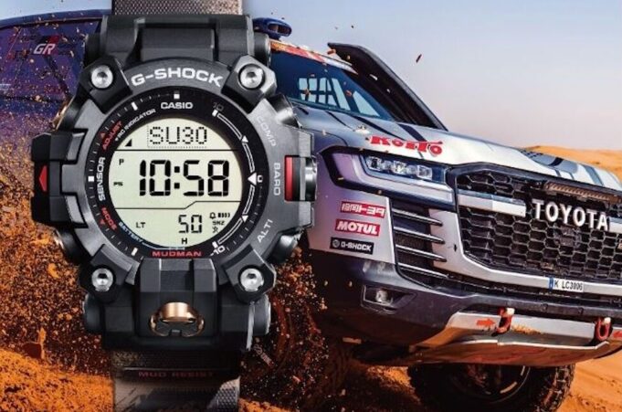 G-SHOCK se une a Toyota Land Cruiser y presentan un reloj inspirado en el Rally Dakar