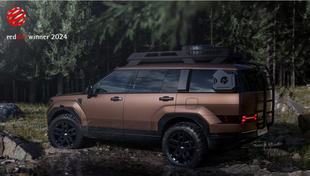 Hyundai SANTA FE XRT, DICE y SPACE Design Concepts Ganadores de los Premios Red Dot