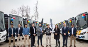 Divemotor entrega flota de 20 buses Mercedes-Benz OF917 a Empresa De Transporte y Servicios Niño Emanuel