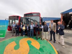 Modasa entrega 34 buses Modelo TITÁN Urbano a GNV a la Empresa de Transportes El Rápido