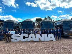 Scania continúa su liderazgo en el sur con entrega de flota de buses para el corredor minero