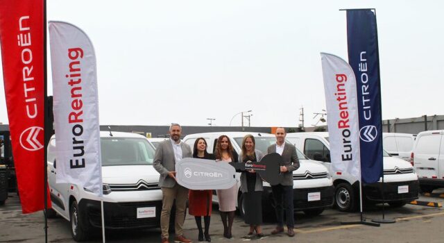 Derco Center entregó importante flota de Citroën Berlingo a Eurorenting para atender a una empresa de alquiler de maquinaria