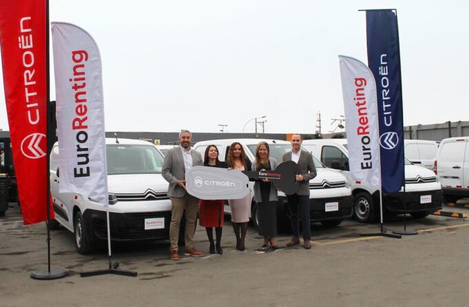 Derco Center entregó importante flota de Citroën Berlingo a Eurorenting para atender a una empresa de alquiler de maquinaria
