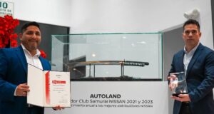 Autoland recibe el premio a mejor concesionario Nissan del Perú