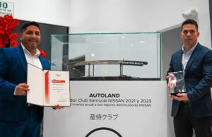 Autoland recibe el premio a mejor concesionario Nissan del Perú