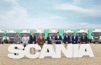 52 Unidades SCANIA marcan hito en la transformación de la matriz energética de ACEROS AREQUIPA