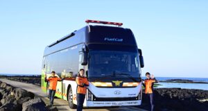 Hyundai Motor Group dona un autobús eléctrico de pila de combustible para apoyar la recuperación de los bomberos en Corea