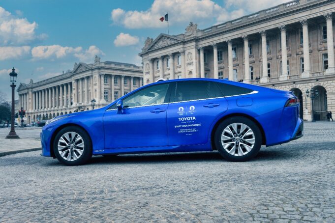 Toyota proporciona 500 Mirai para los Juegos Olímpicos y Paralímpicos de París 2024