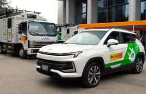 Inchcape y JAC Motors entregaron la flota más grande de vehículos 100% eléctricos a luz de sur