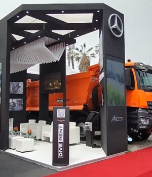 Divemotor Presenta en Expomina el Nuevo Mercedes-Benz Arocs: Un Camión Confiable y Eficiente para el Sector Minero