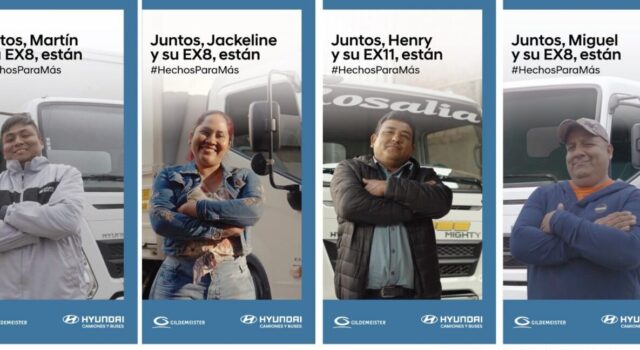 Hyundai Camiones & Buses lanza la campaña «Hechos para más» con testimonios de clientes que progresan junto a la marca