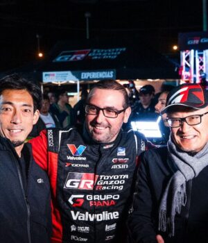 Toyota Gazoo Racing encendió motores en la partida simbólica del Rally Caminos del Inca 2024