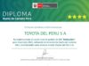 Toyota es la primera automotriz en obtener la cuarta estrella del programa Huella de Carbono Perú