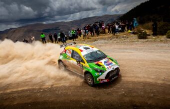Ronmel Palomino ganó la tercera etapa de la 52° edición Rally Caminos del Inca